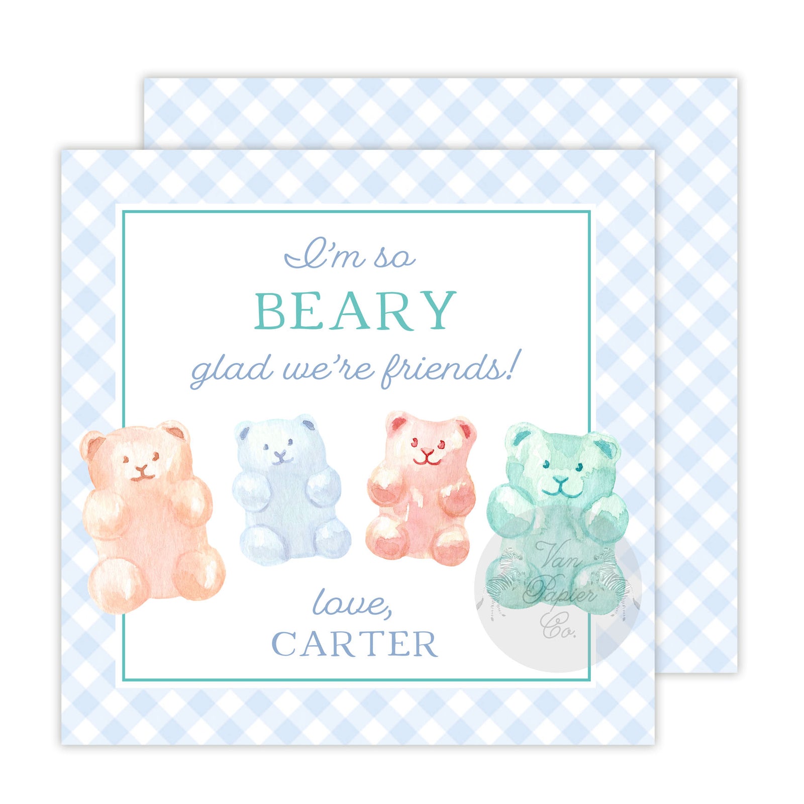 Beary Glad Valentines