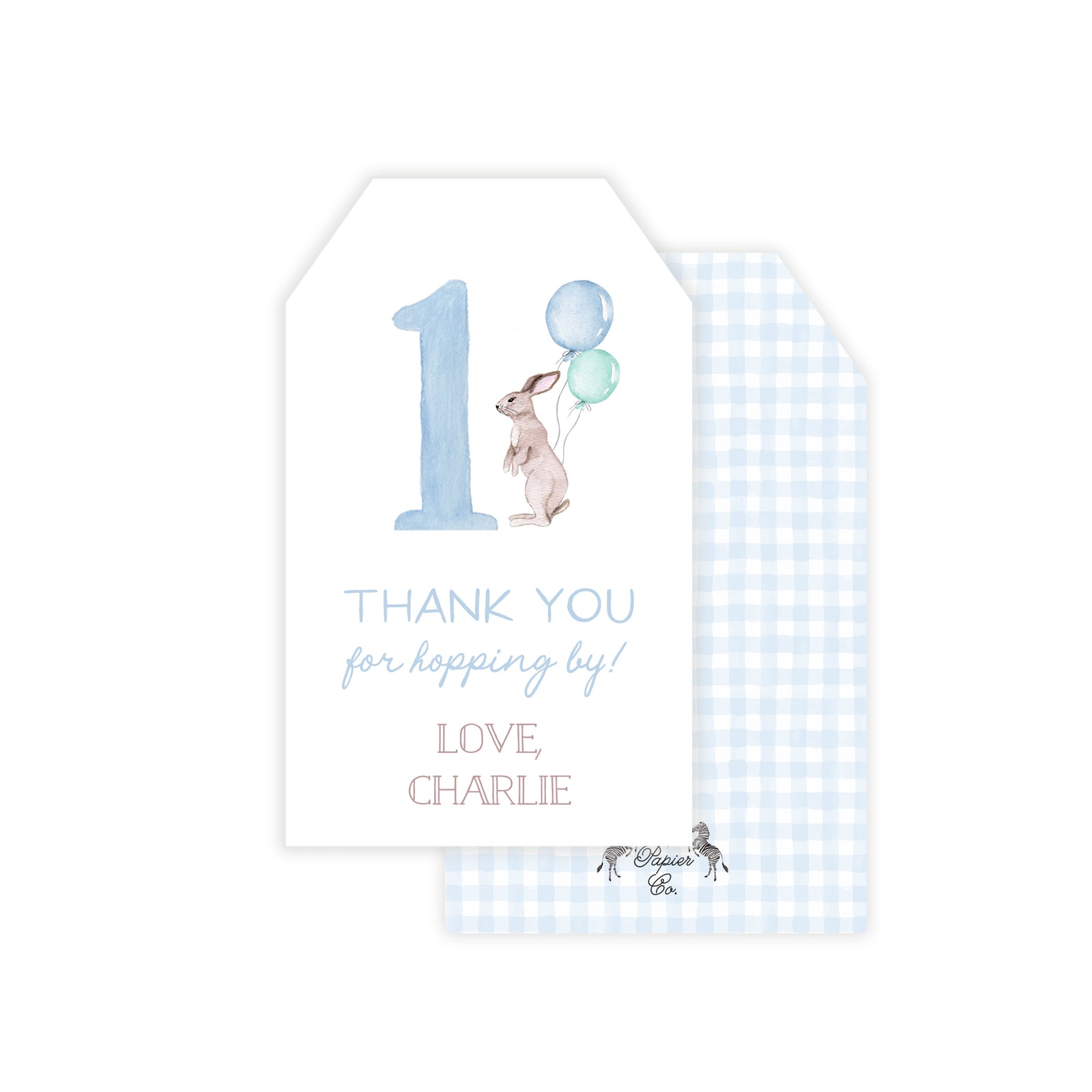 Hopping By Favor Tags