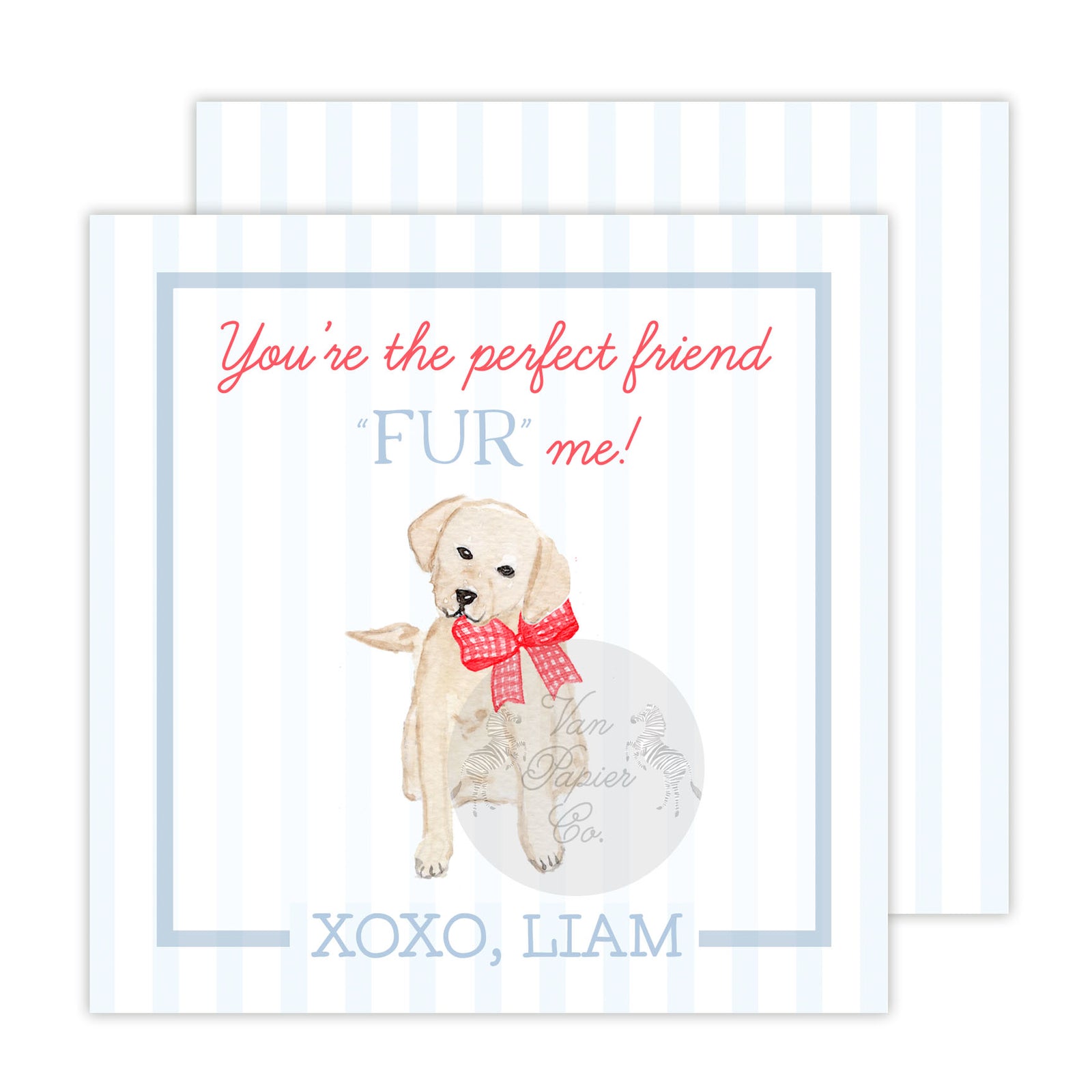 Perfect Friend "Fur" Me Valentine Cards