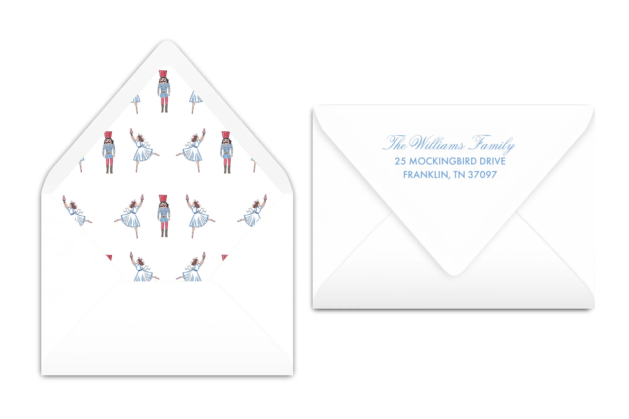 Nutcracker Christmas Card