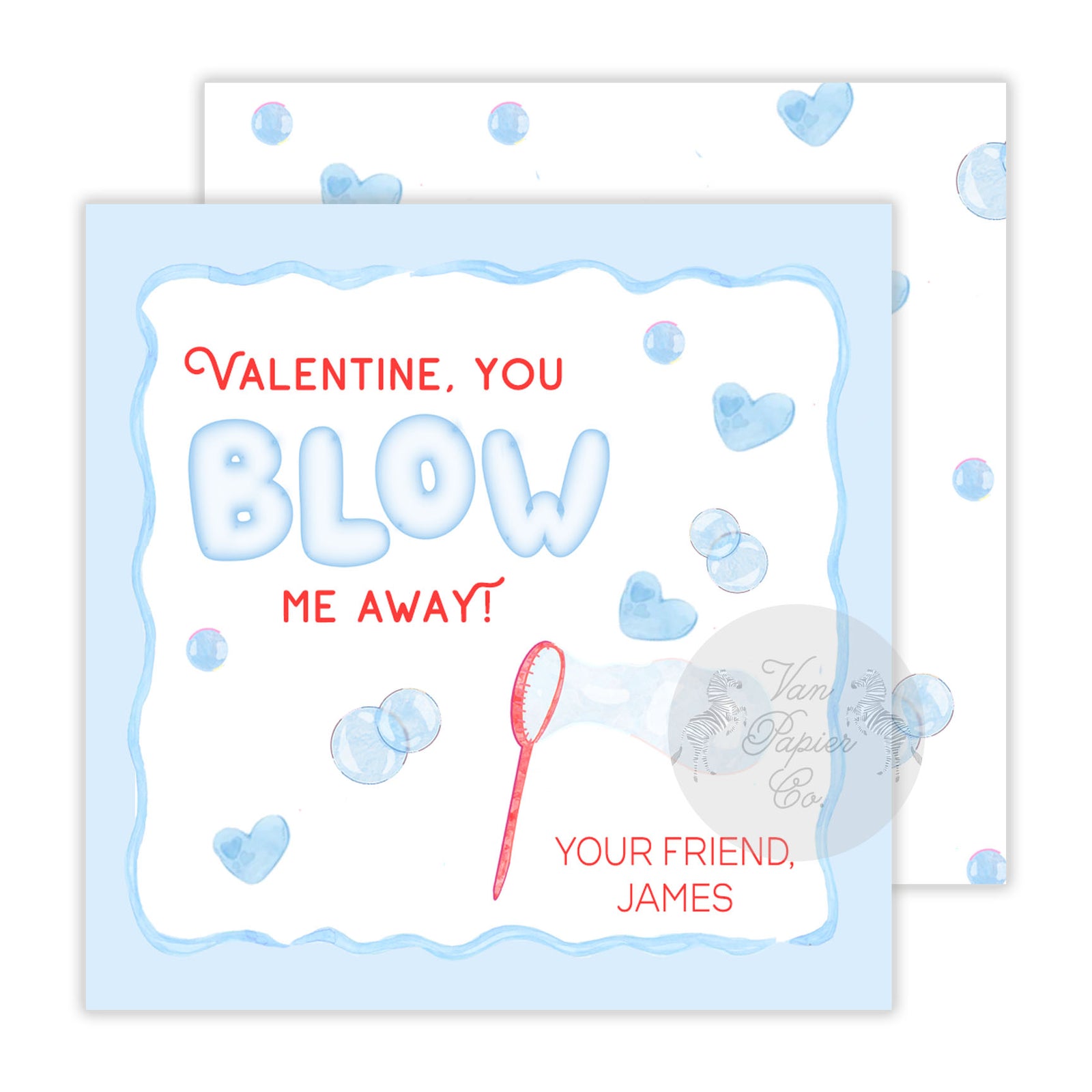 Blow Me Away Valentine