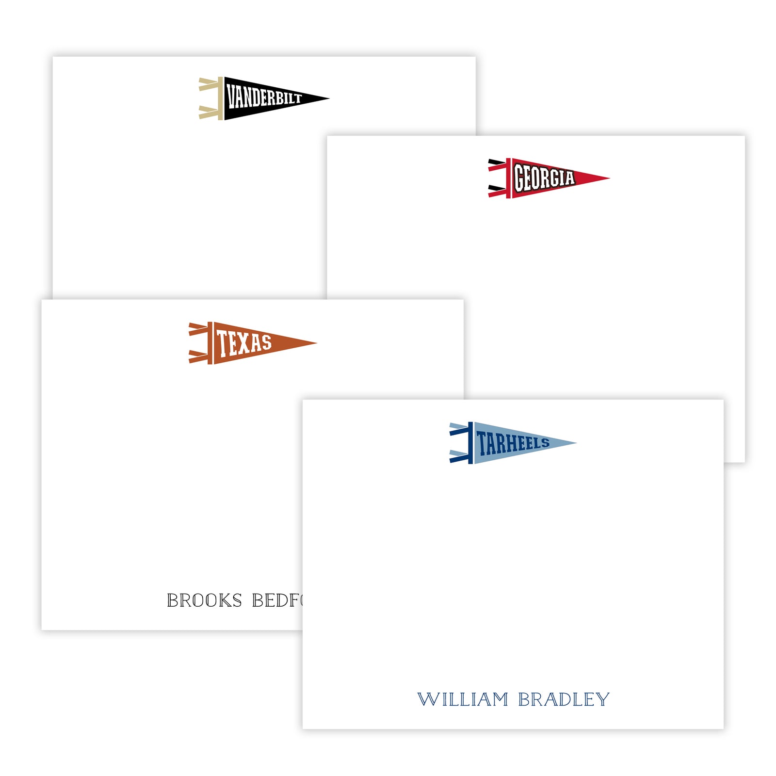 Pennant Collegiate Stationery
