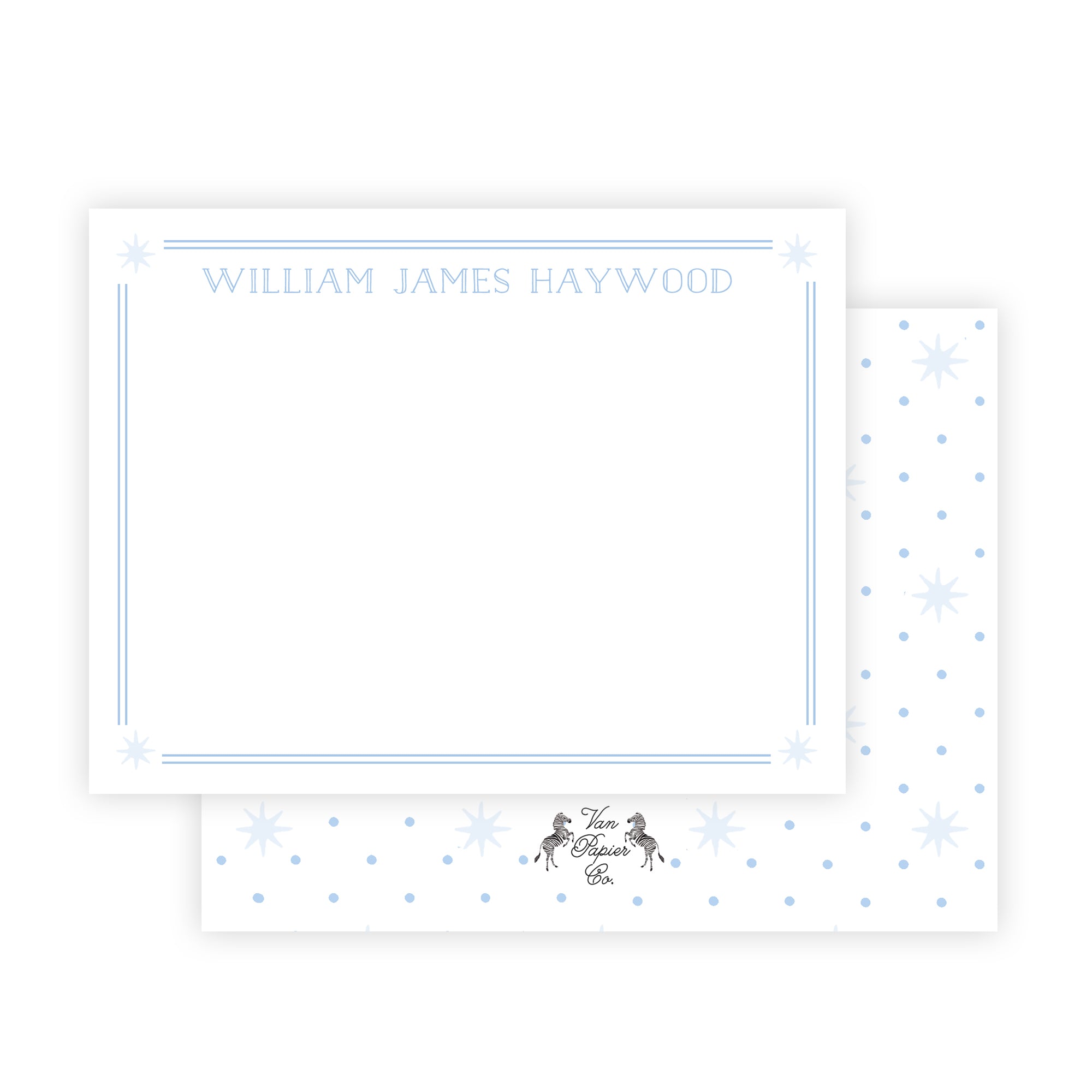 Boys Dot Stationery