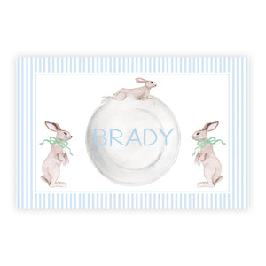 Valentine/ Easter Placemat Blue