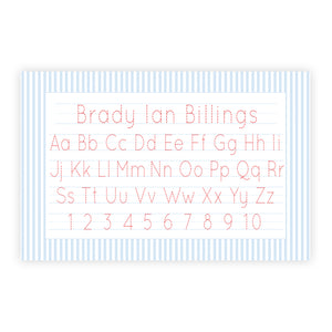 Valentine Placemat Blue