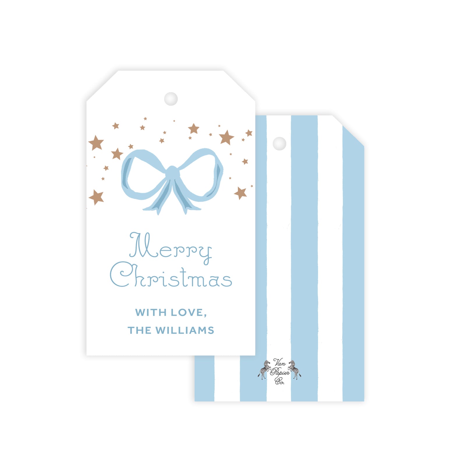 Holiday Stars Gift Tags