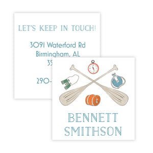 Boys Camp Calling Card