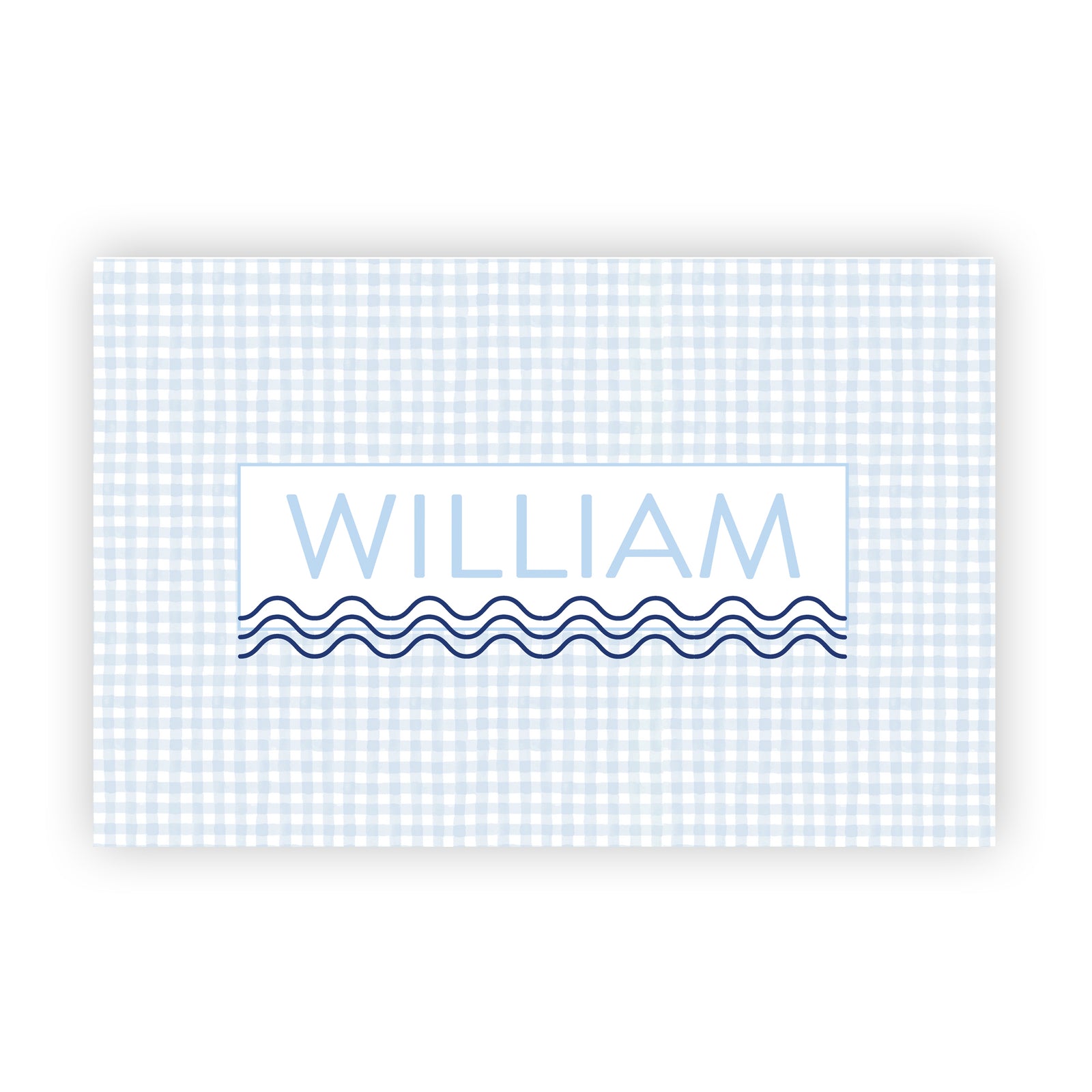 Boys Summer Name Tracing Placemat