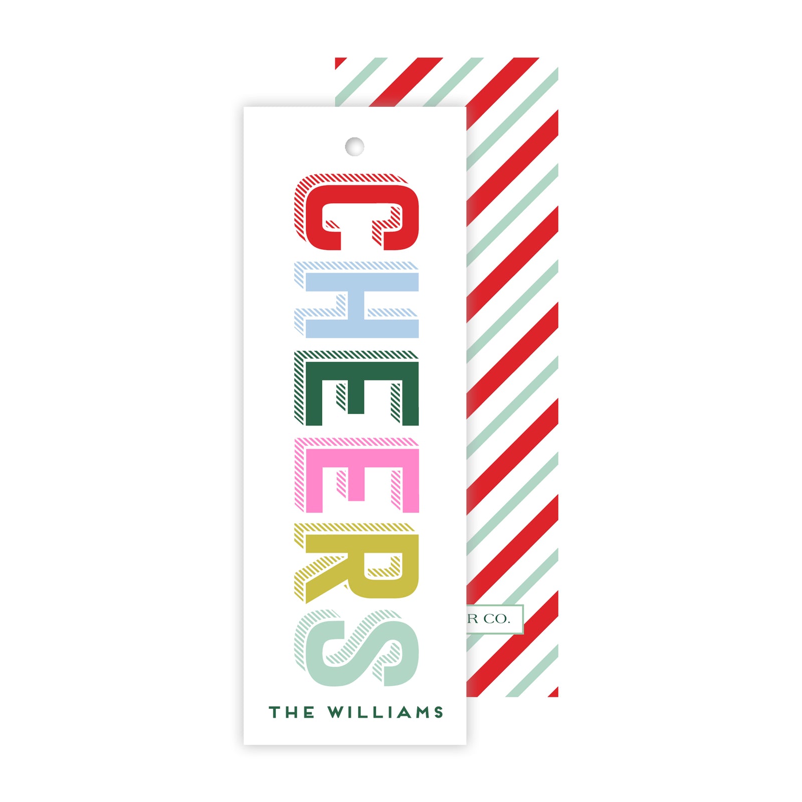 Cheers Holiday Gift Tags