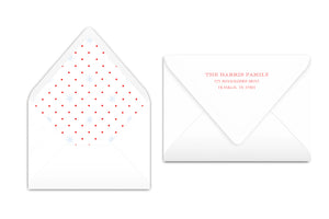 Star Dot Christmas Card