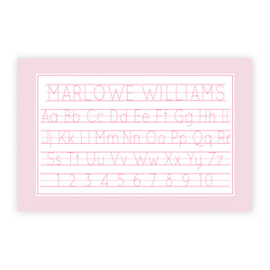 Valentine Placemat Pink Hearts