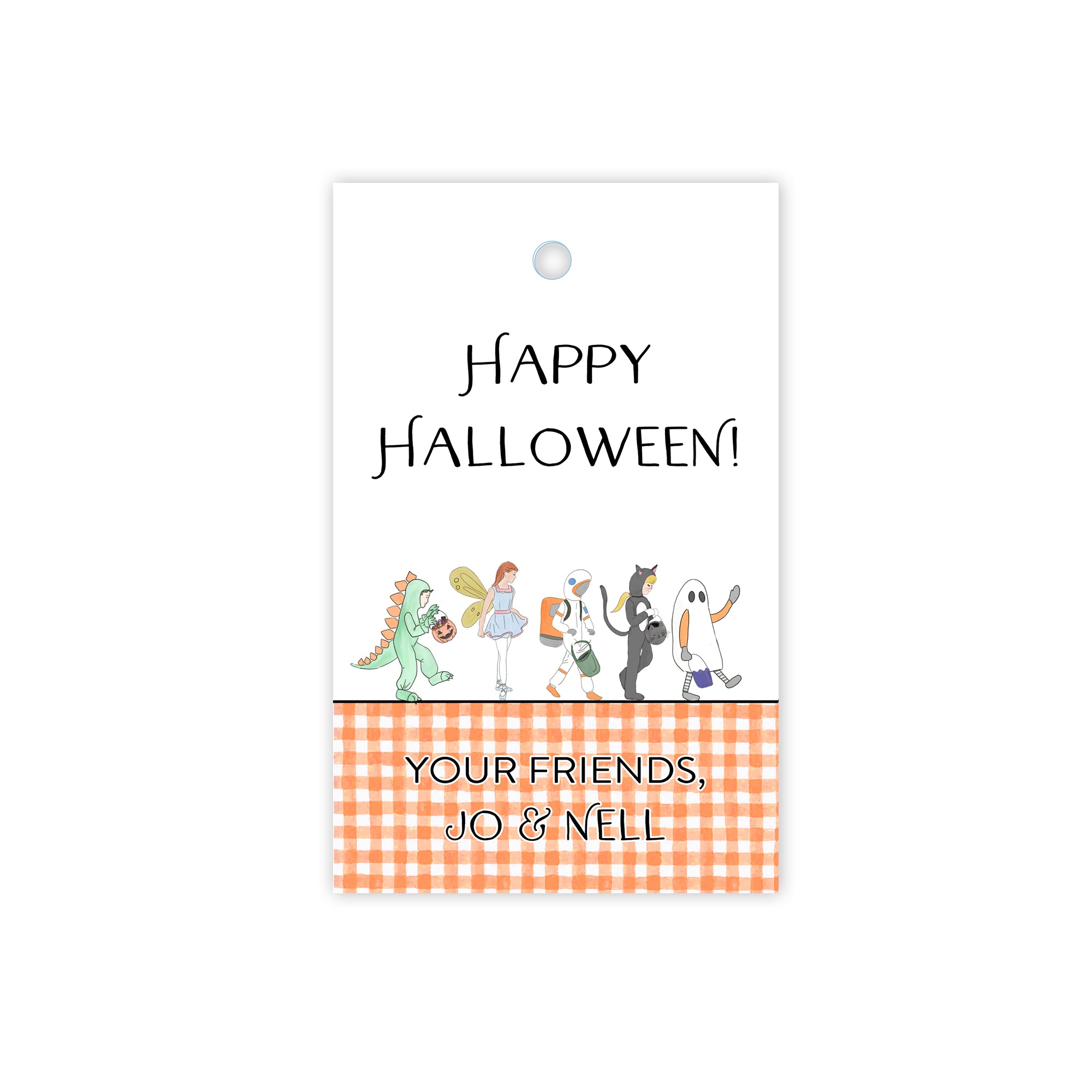 Costume Party Halloween Tag