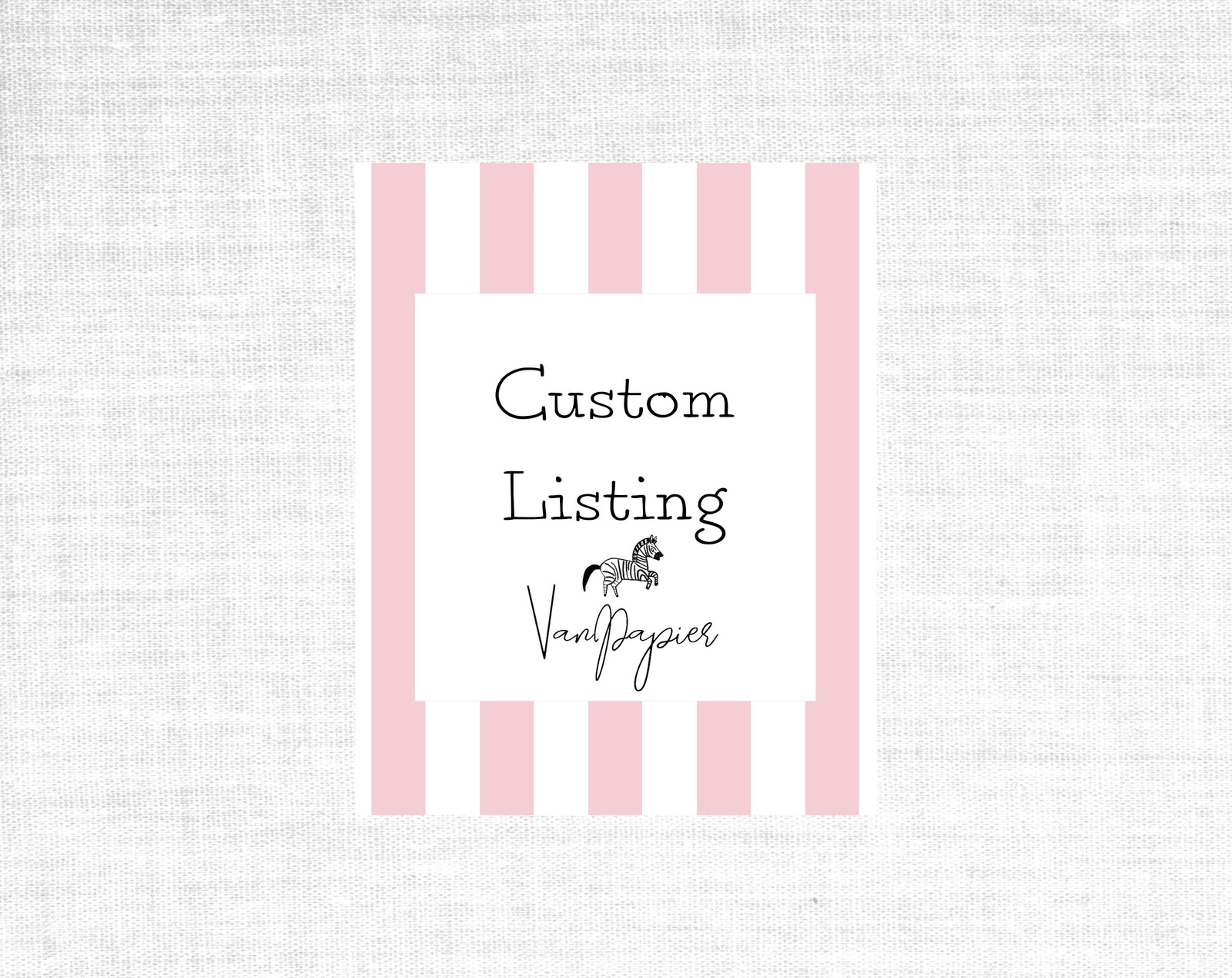 Custom Order for Kimberly S.