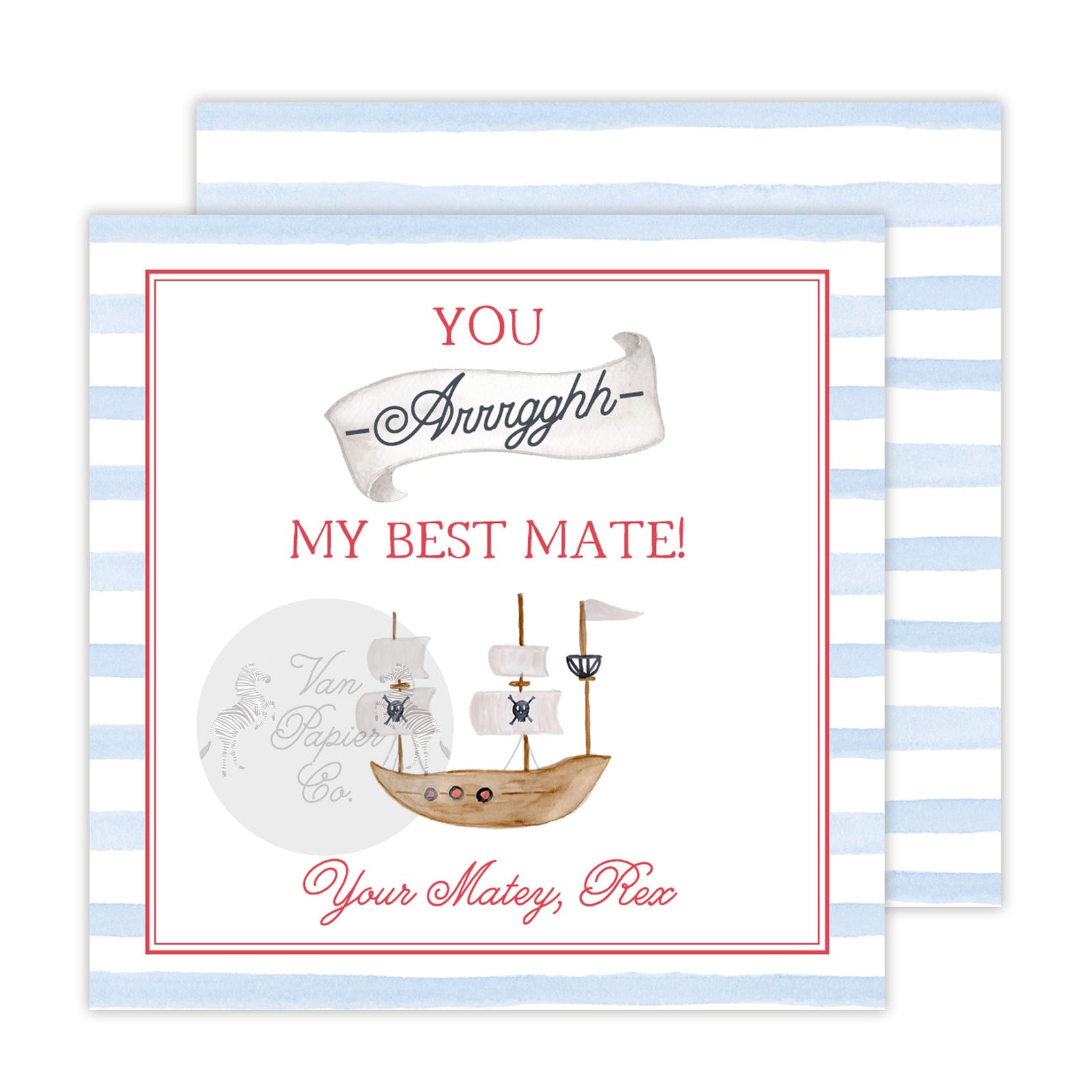 You Arrrgh My Best Mate Valentines