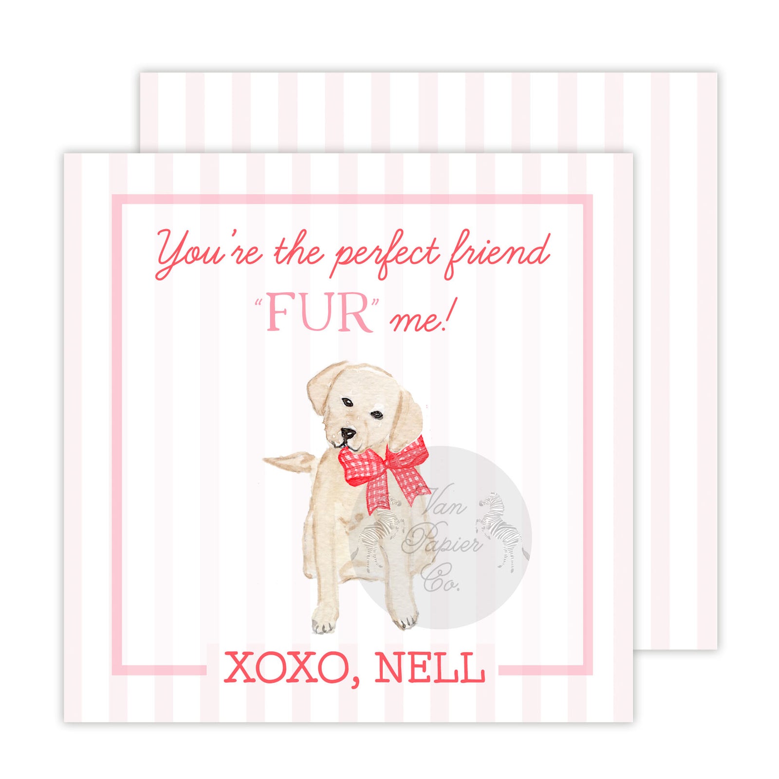 Perfect Friend "Fur" Me Valentine Cards