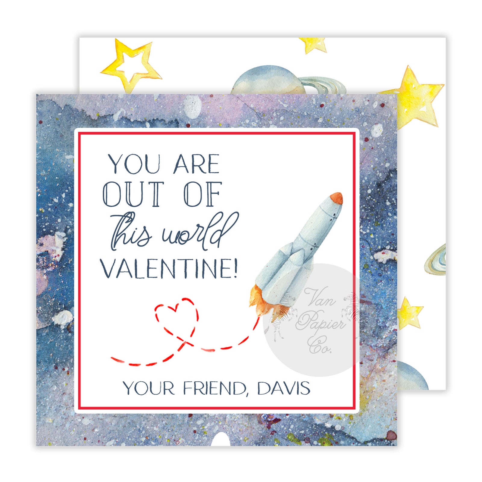 Out of This World Valentine