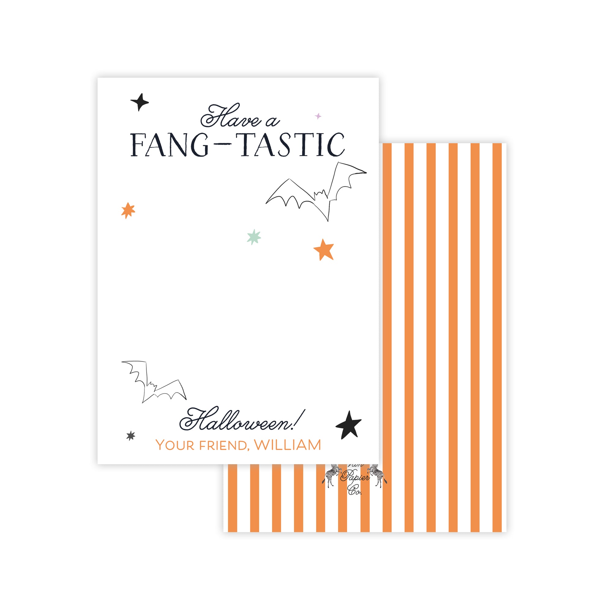 Fang-tastic Halloween Tags