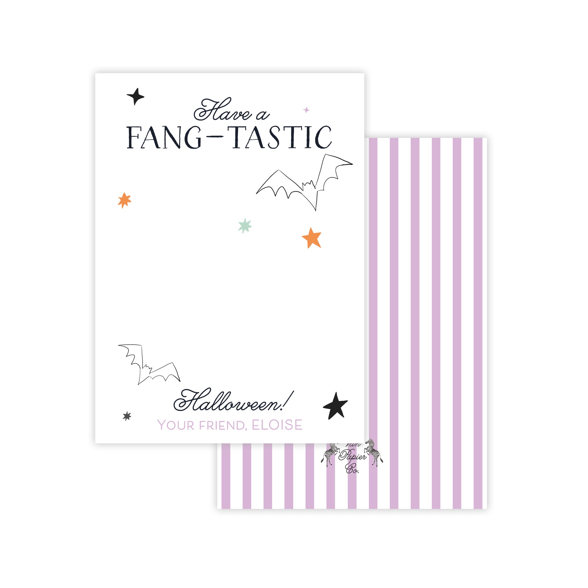 Fang-tastic Halloween Tags