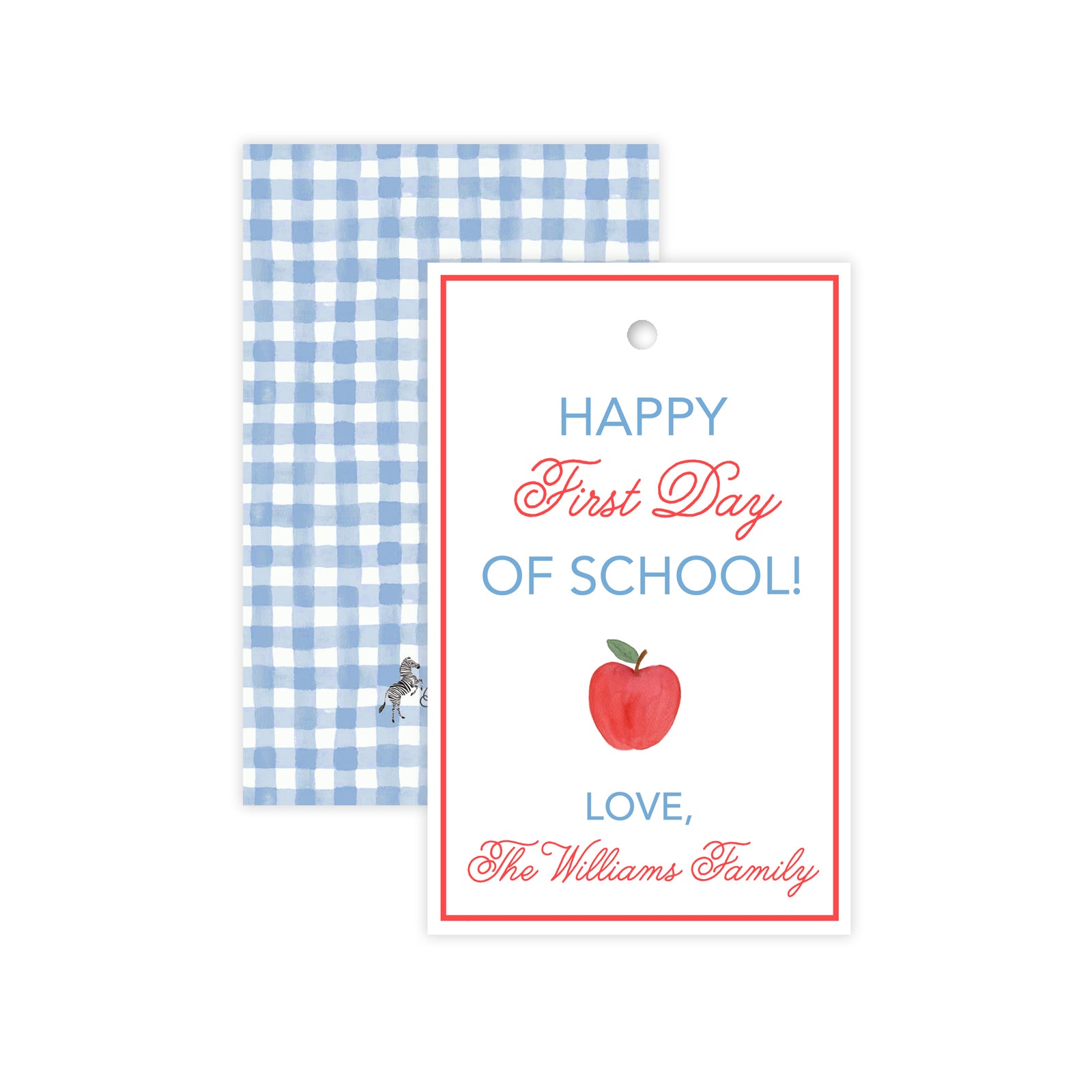 Happy First Day of School Tags