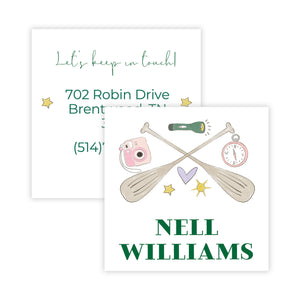 Girls Camp Calling Card