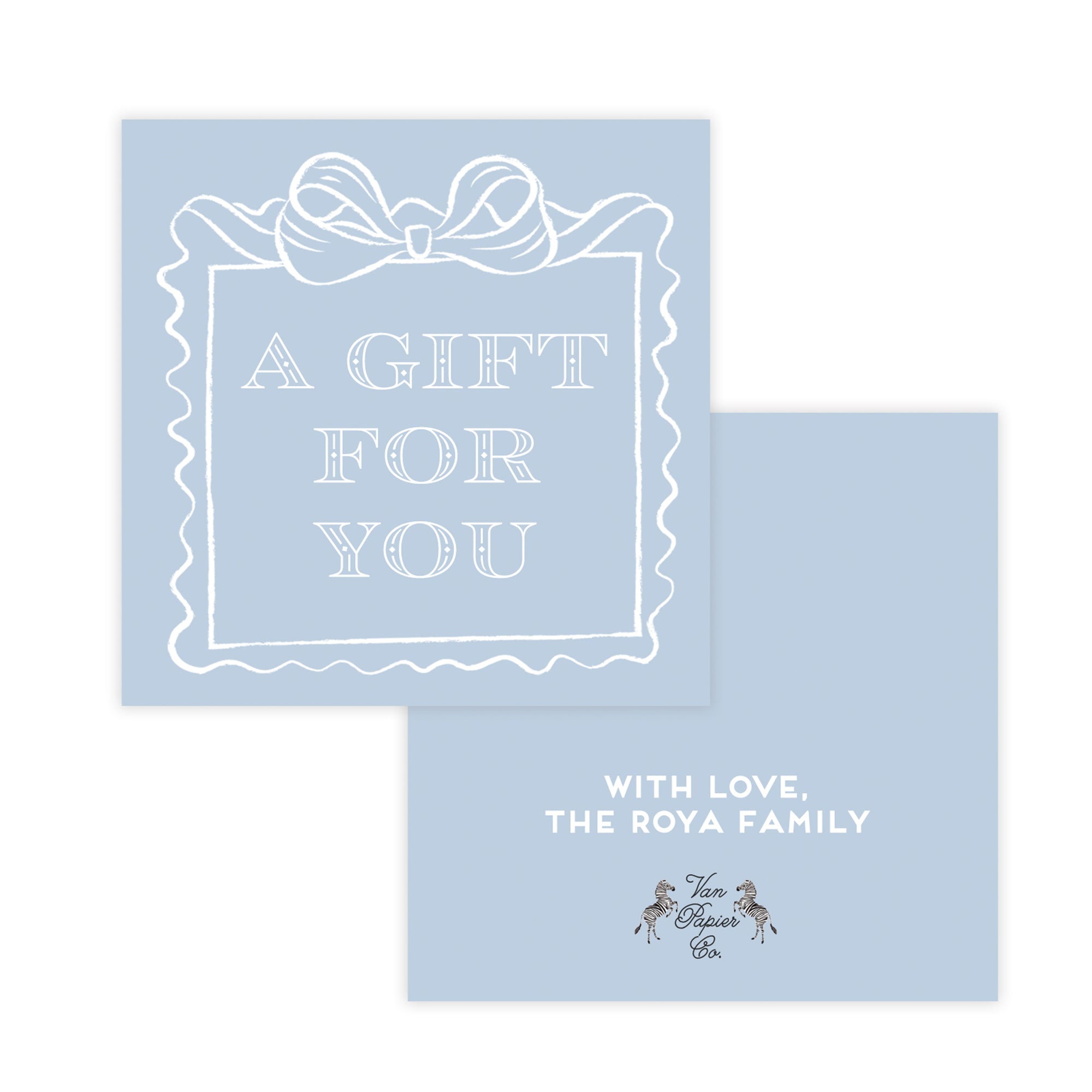 A Gift For You Merry Gift Tags