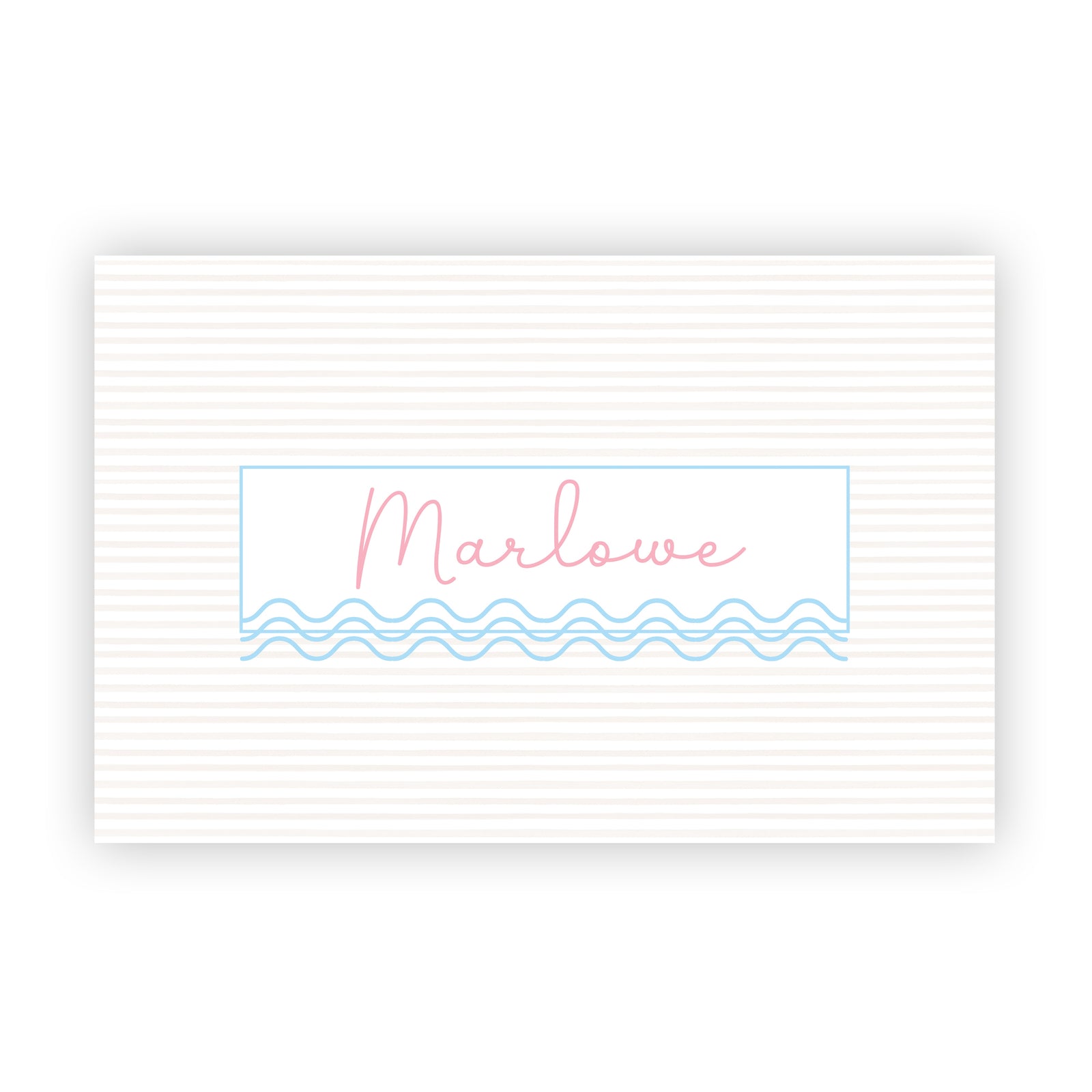 Girls Laminated Summer Placemat