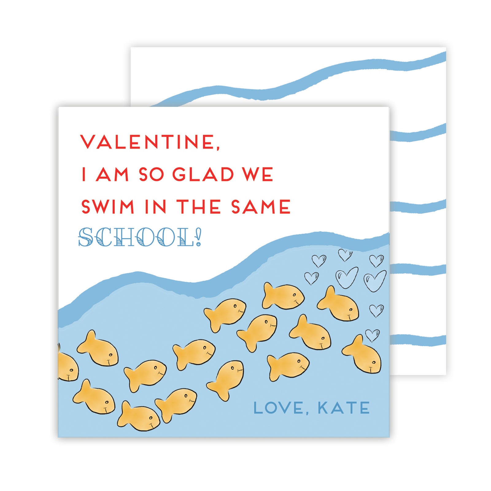 Goldfish Valentine