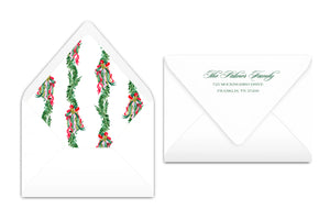 Happy Pink Christmas Card
