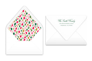 Happy Green Christmas Card