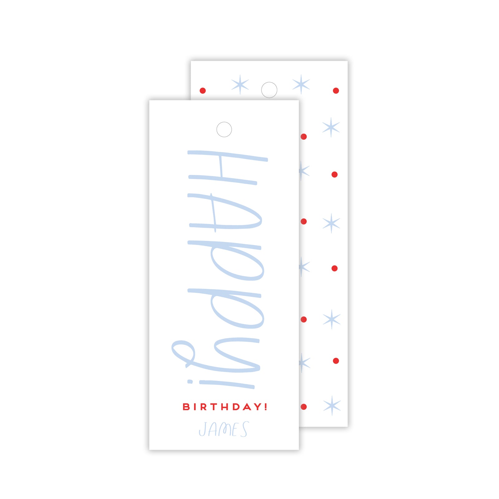 Happy Birthday Hanging Gift Tags