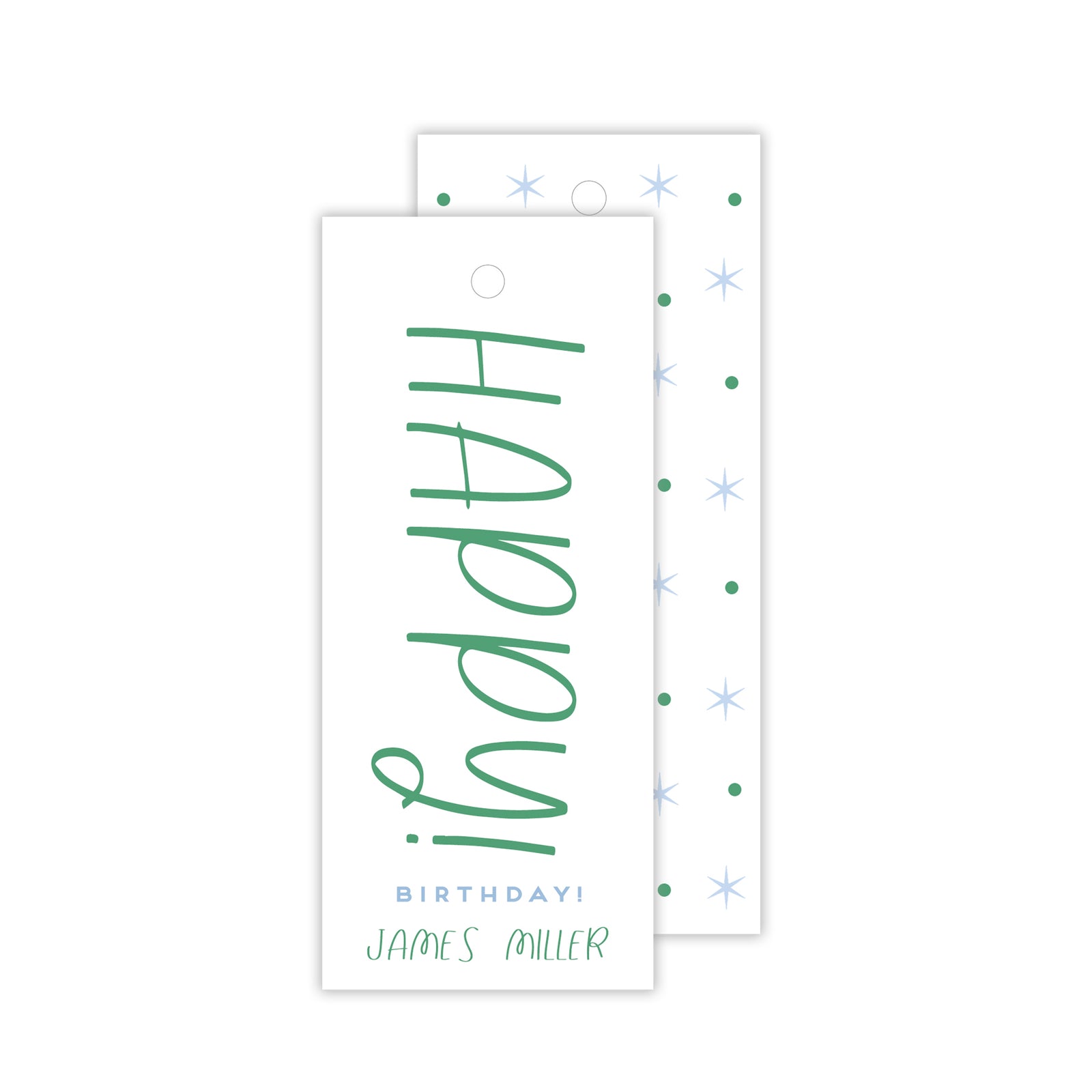 Happy Birthday Hanging Gift Tags