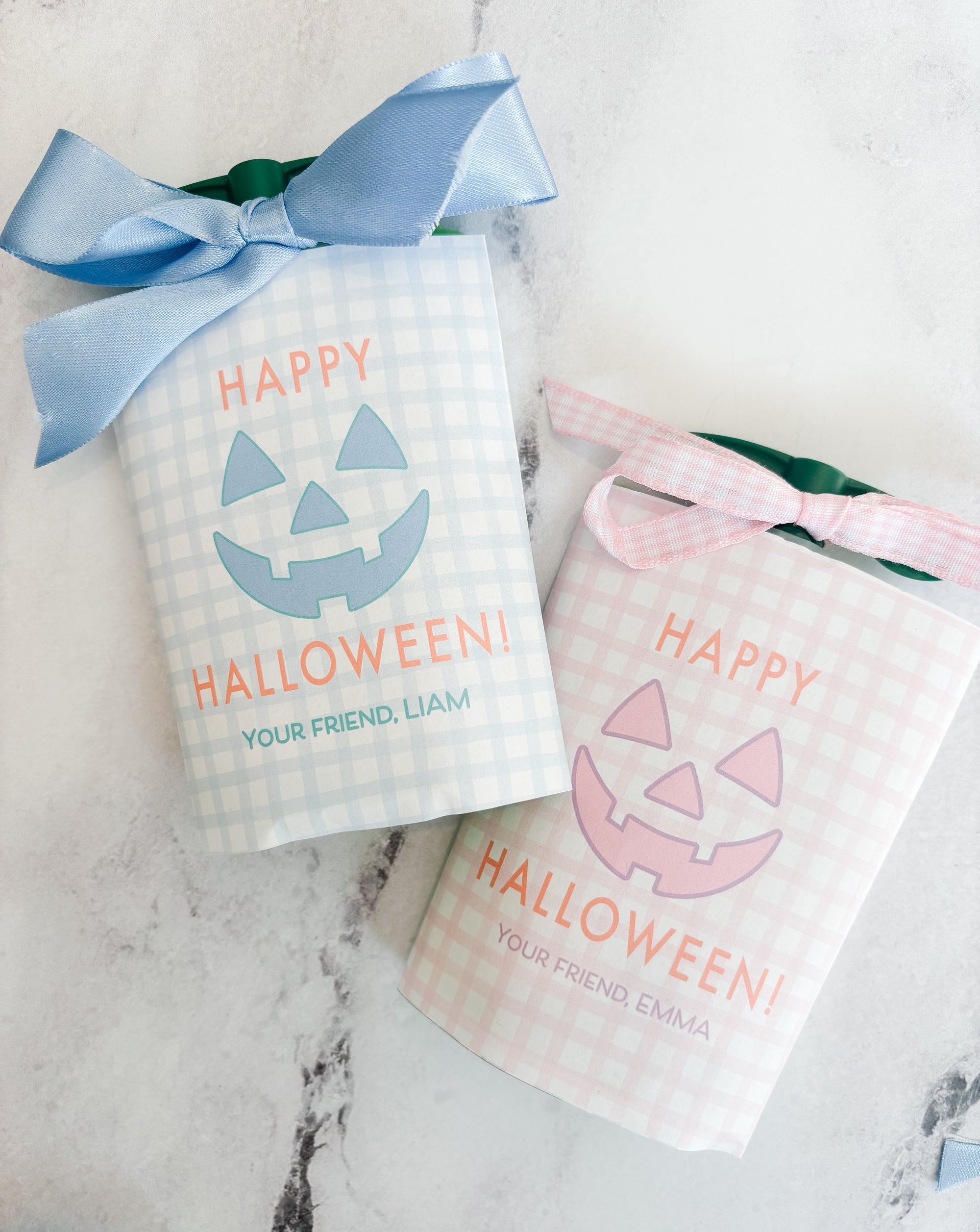 Halloween Applesauce / Treat Pouch Covers