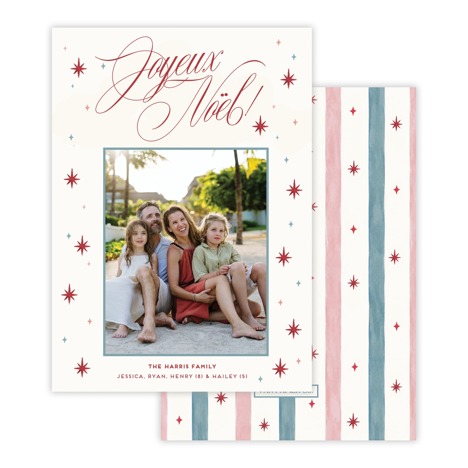 Joyeux Noel Christmas Card