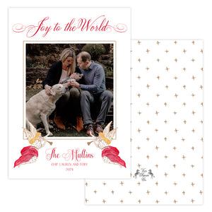 Joy to the World Christmas Card