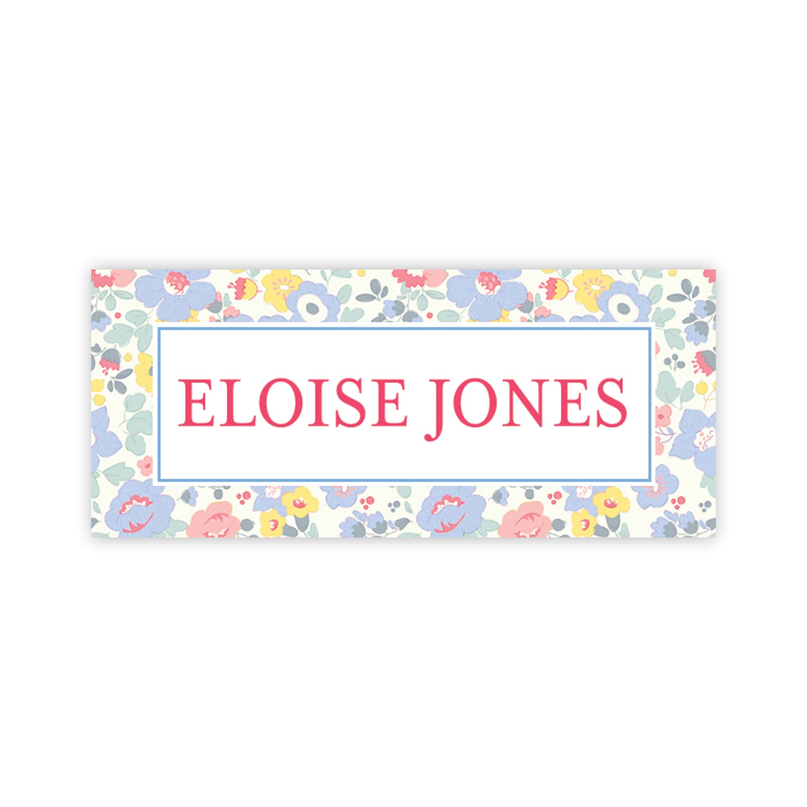 Liberty Floral Label Stickers