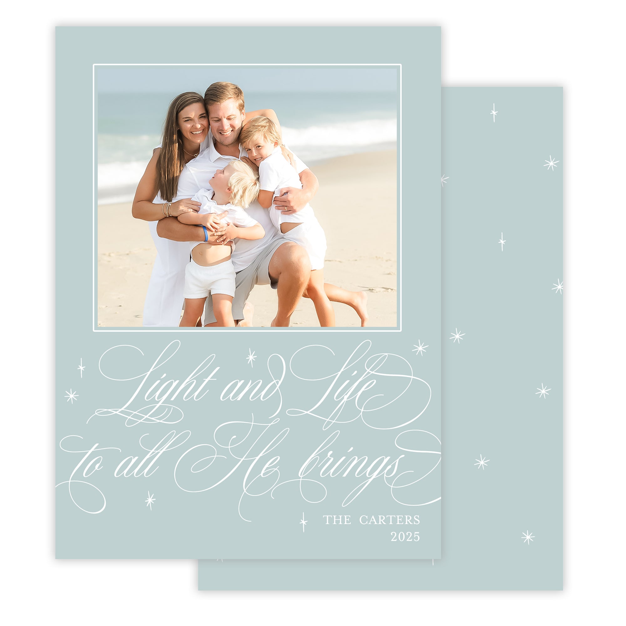 Calligraphy Christmas Card