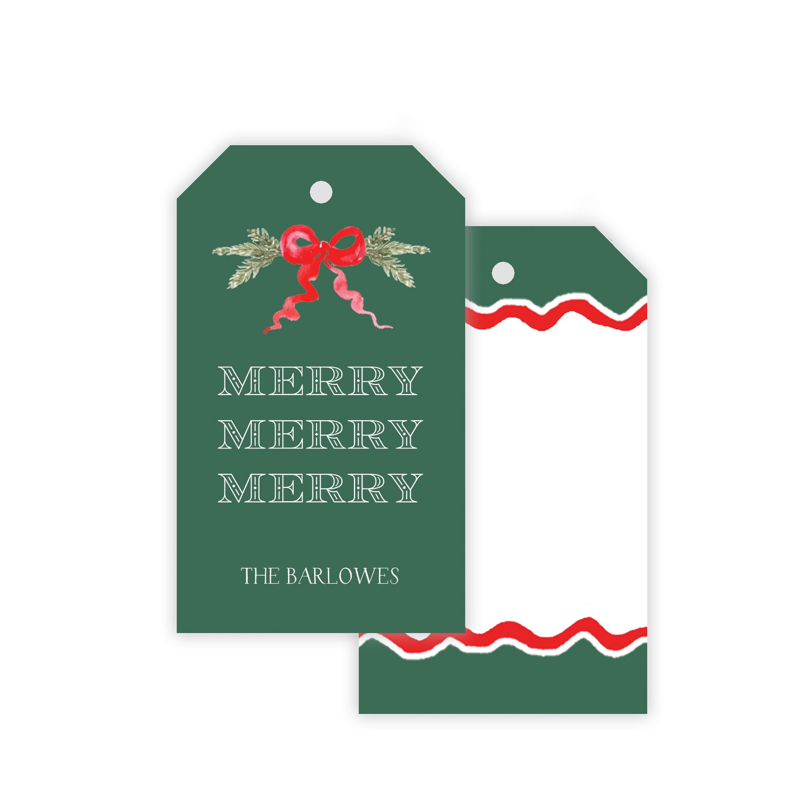 MERRY MERRY MERRY Gift Tag