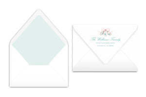 Oyster Garland Christmas Card