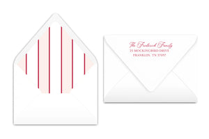 Peace Joy Love Christmas Card