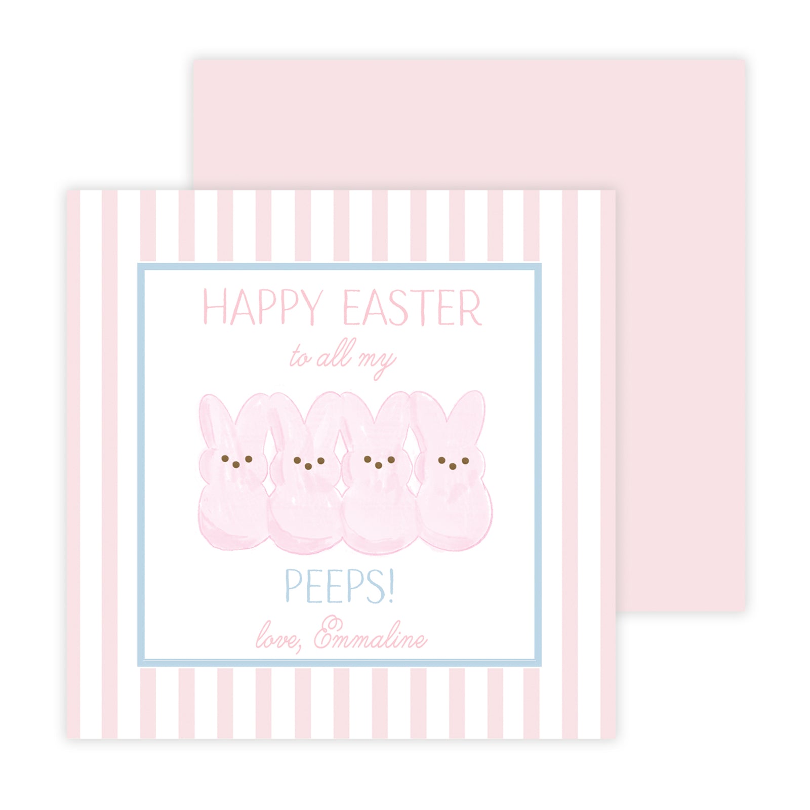 Happy Easter Peeps Tag