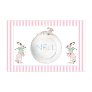 Valentine/ Easter Placemat Pink