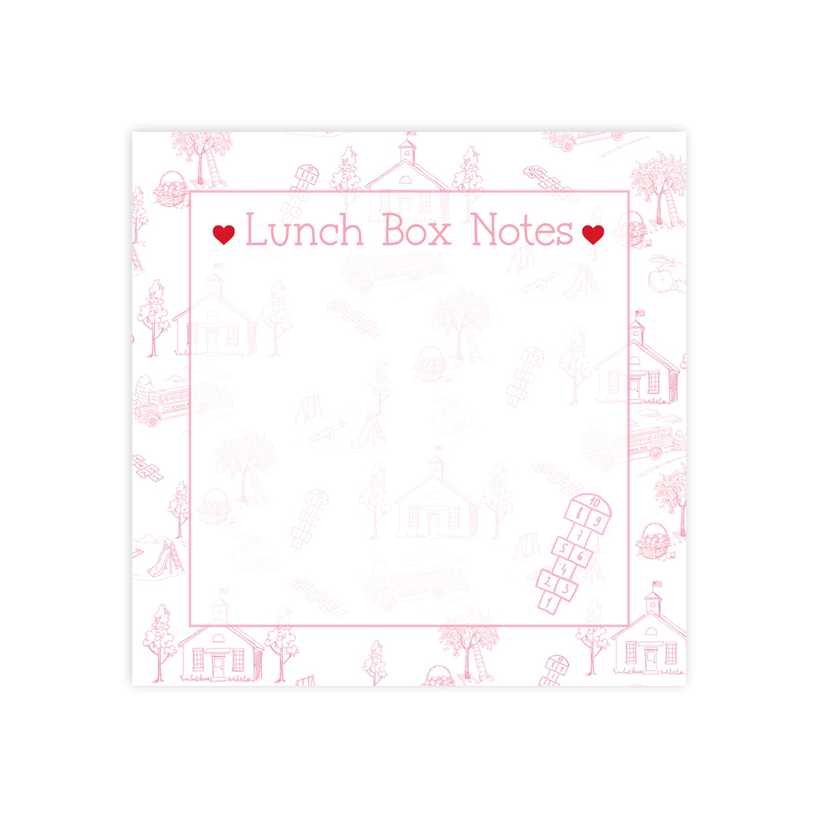 Lunchbox Love Notes Notepad