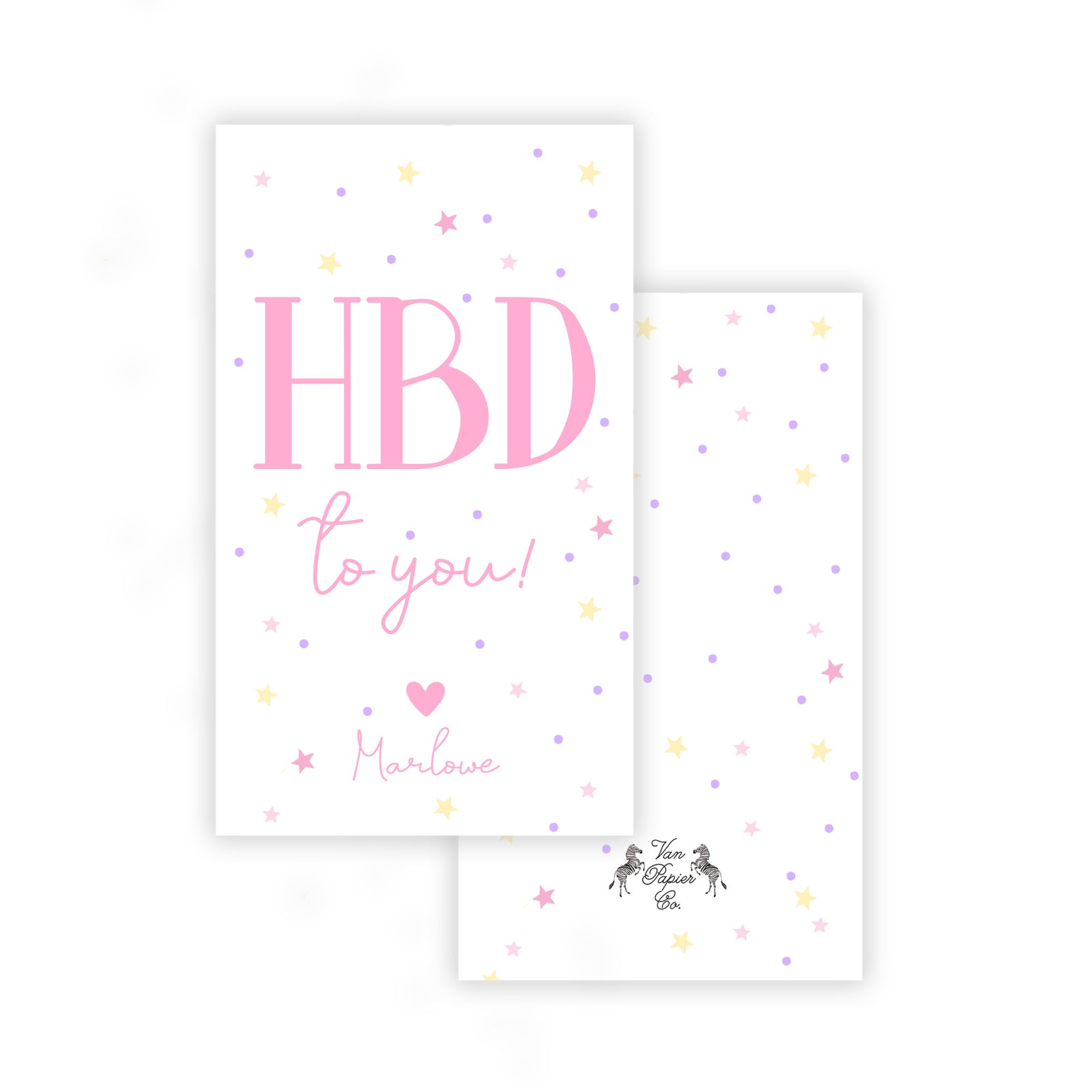 Girls Happy Birthday Tags