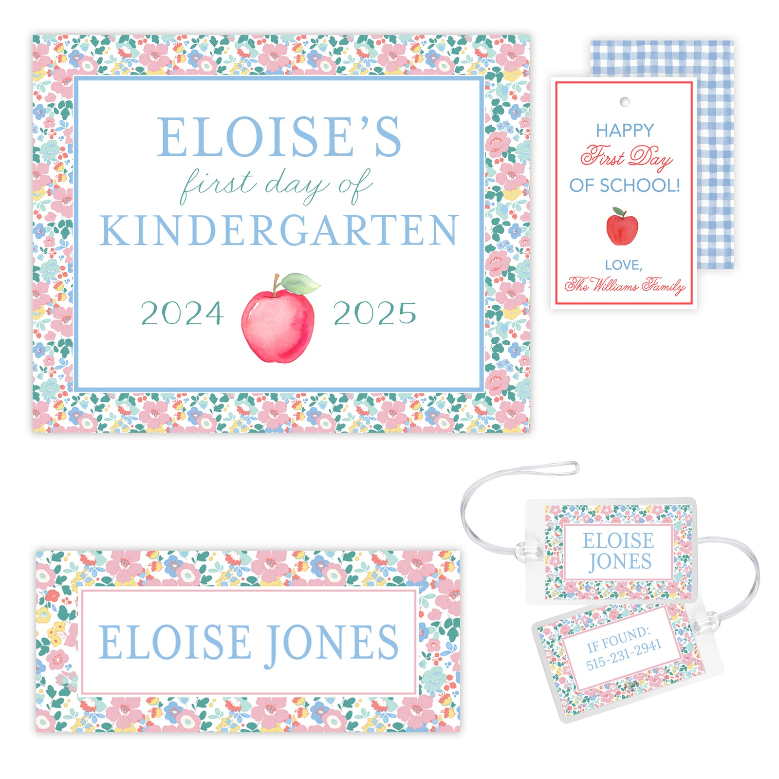 Liberty Floral Back to School Bundle