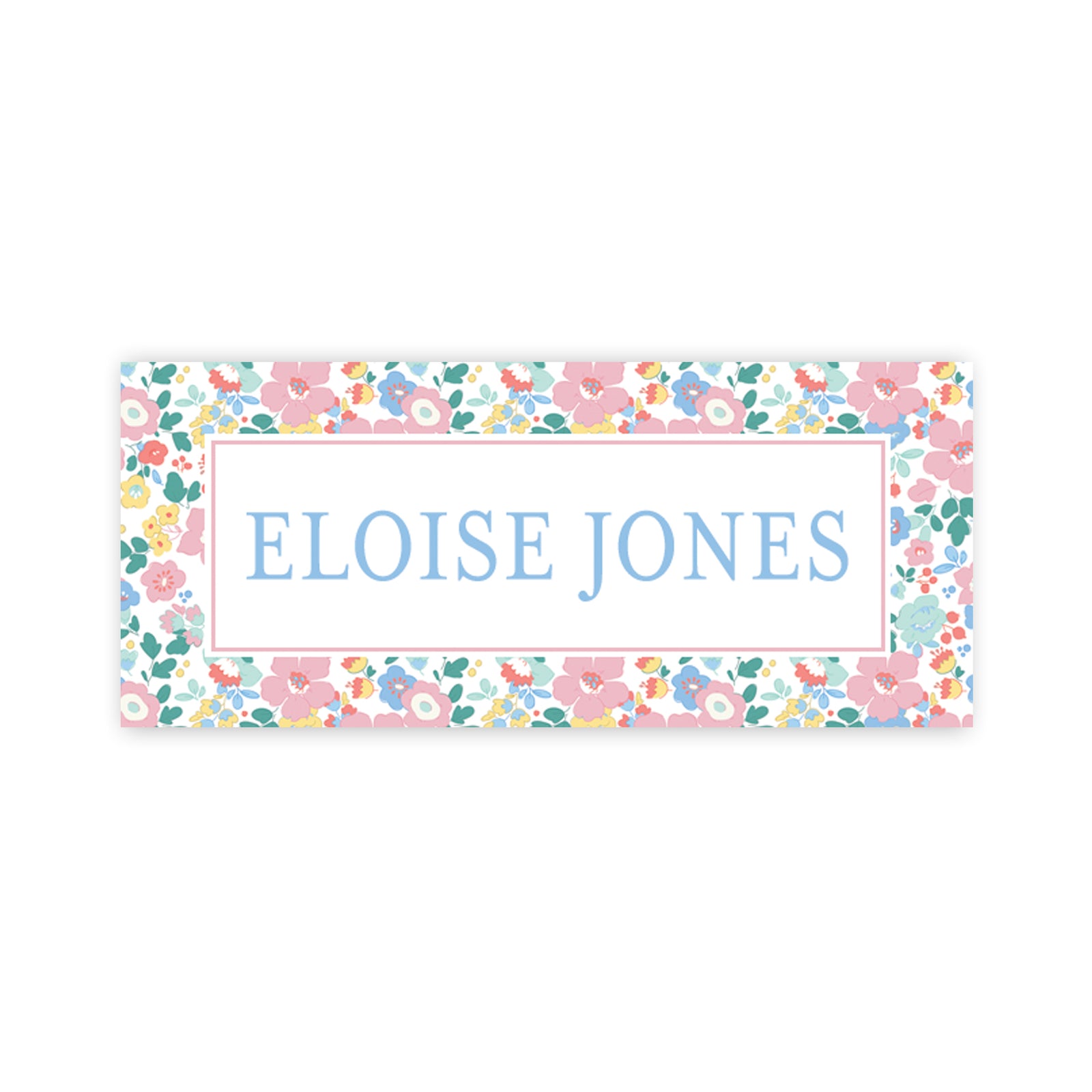 Liberty Floral Label Stickers