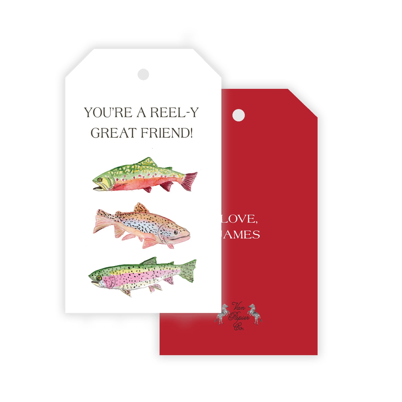 Reel-y Good Friend Valentine Tags