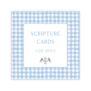Boys Scripture Cards