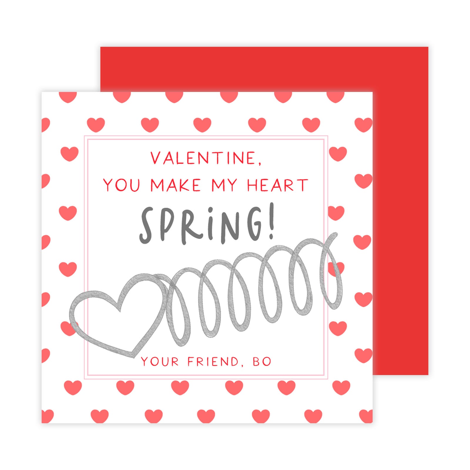 Make My Heart Spring Valentine