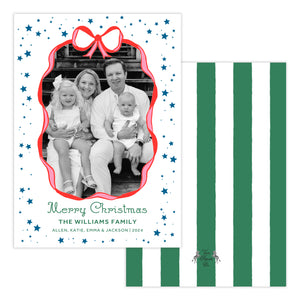 Holiday Stars Christmas Card