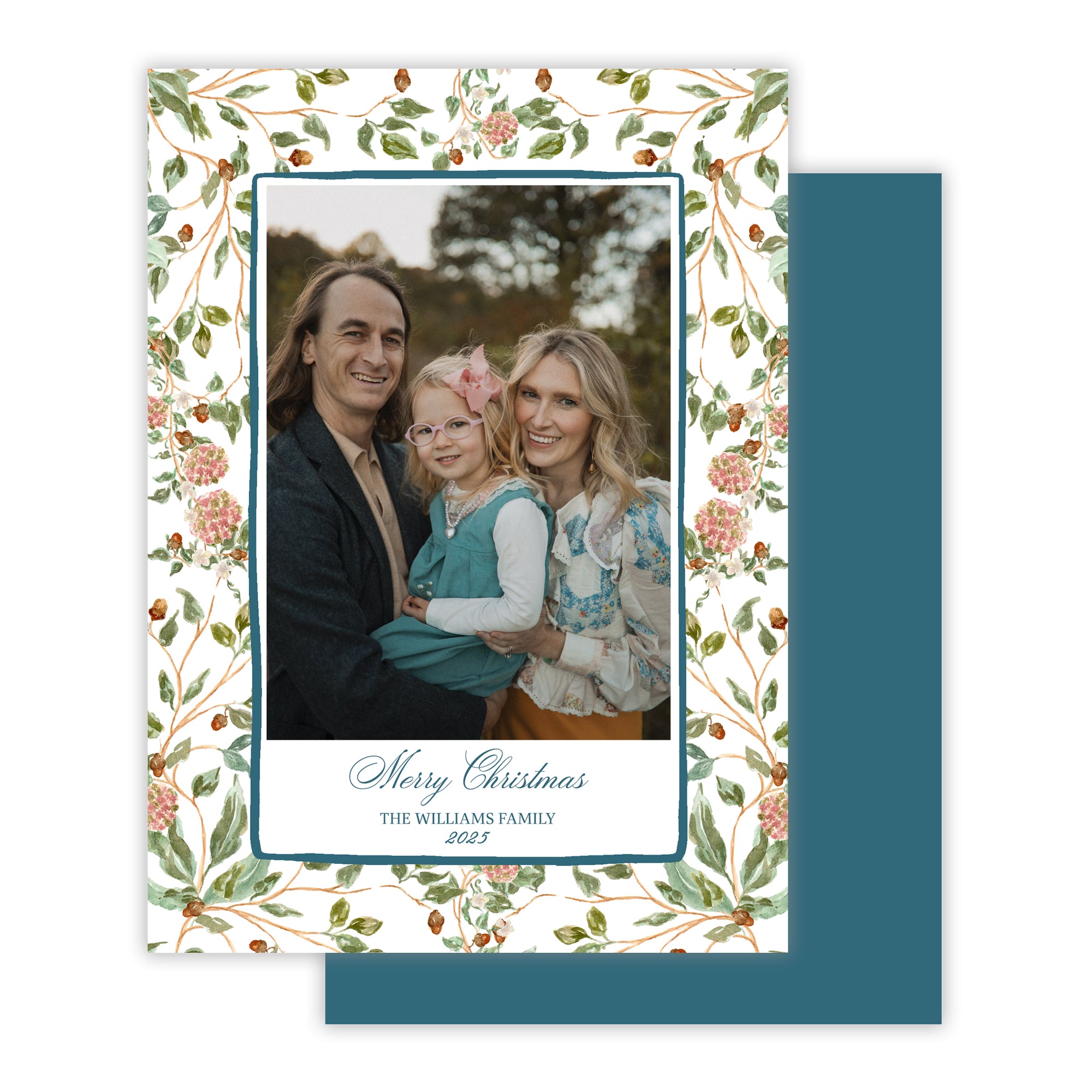 Chinoiserie Christmas Card